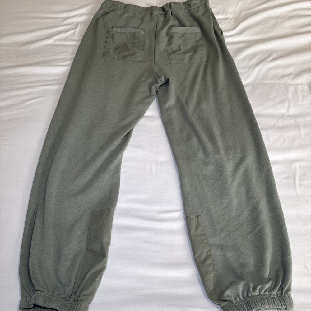 BEARPAW Lounge Joggers Pants Baggy Sweatpants Pockets Sage Green Womens Large - Picture 10 of 13